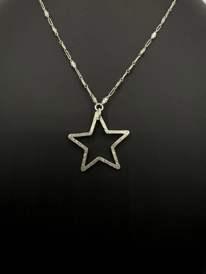 Silver Star Necklace