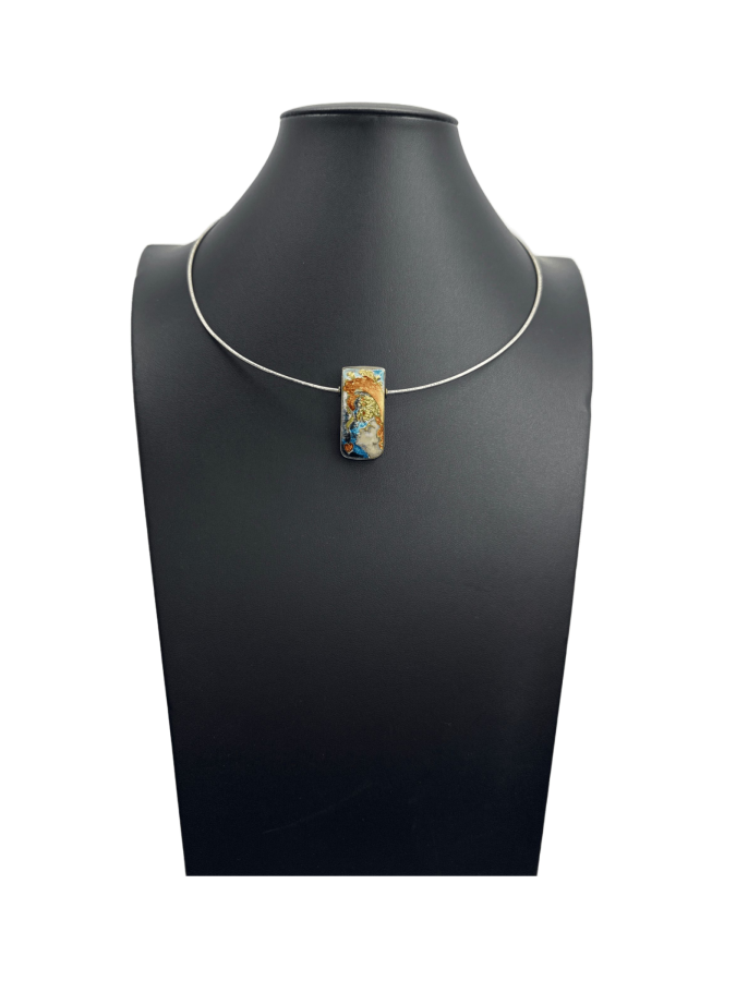 Glass Pendant Necklace