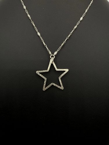 Silver Star Necklace
