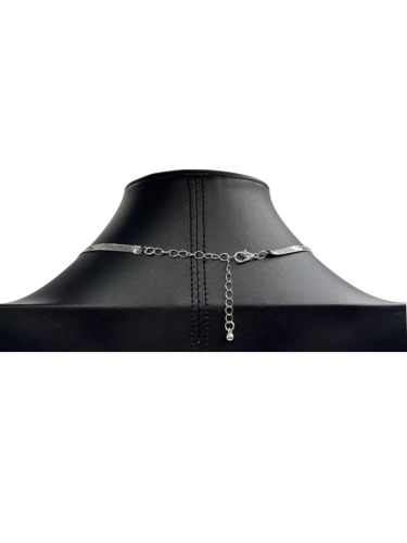 Silver Herringbone Chain