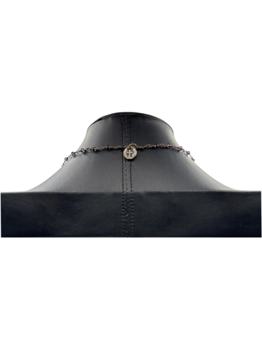 Stunning purple stone pendant