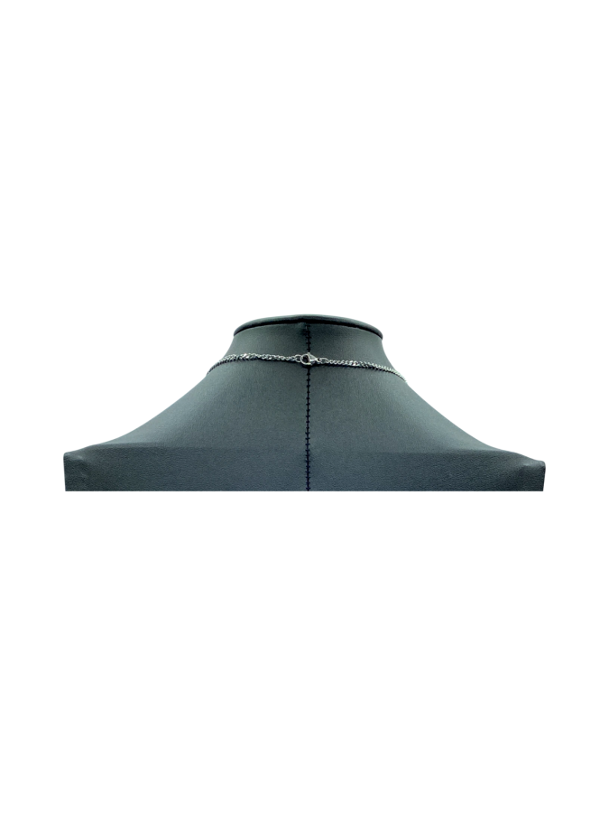 Iridescent Dichroic Glass Pendant Necklace