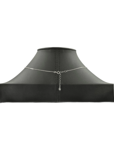 Elegant silver-tone necklace