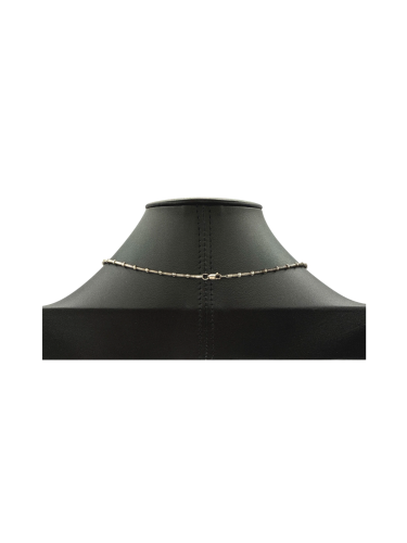 Elegant silver chain necklace