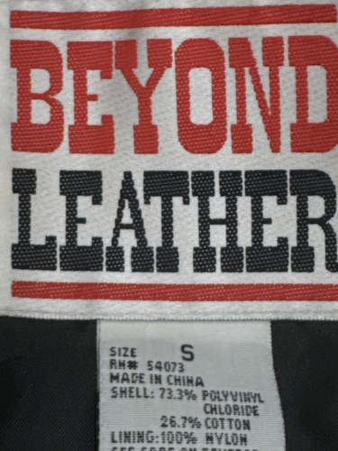 BEYOND LEATHER