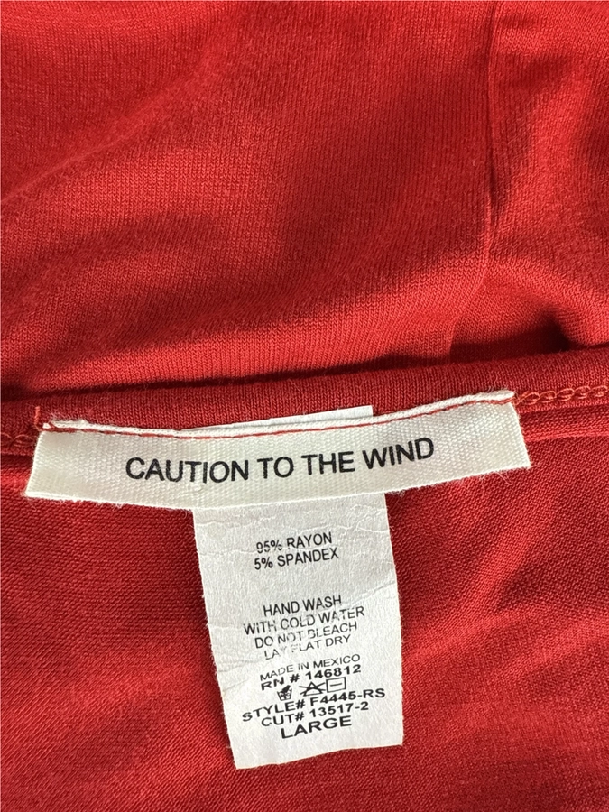 Caution To The Wind