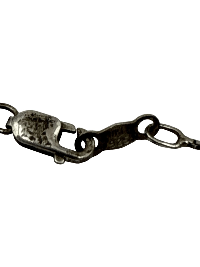 Elegant Sterling Silver Heart-Shaped Pendant