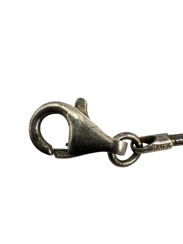 Vintage silver pendant necklace